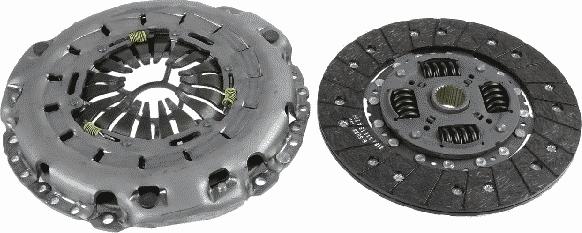 SACHS 3 000 951 876 - Комплект сцепления autospares.lv