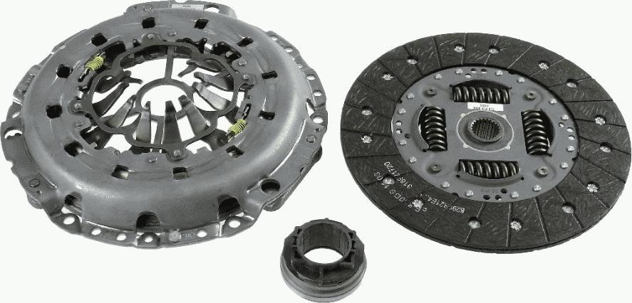 SACHS 3 000 951 872 - Комплект сцепления autospares.lv