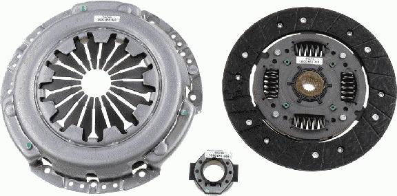 SACHS 3 000 951 348 - Комплект сцепления autospares.lv