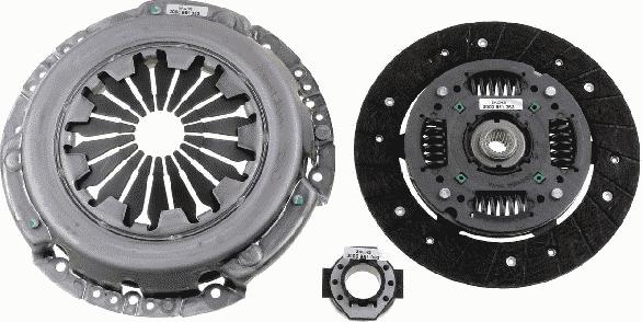 SACHS 3 000 951 353 - Комплект сцепления autospares.lv