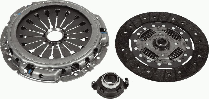 SACHS 3 000 951 307 - Комплект сцепления autospares.lv