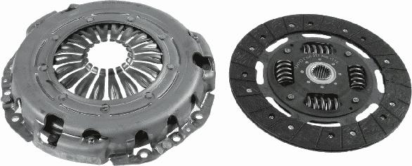 SACHS 3 000 951 380 - Комплект сцепления autospares.lv