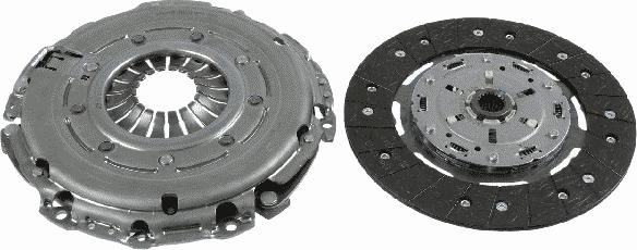 SACHS 3 000 951 388 - Комплект сцепления autospares.lv