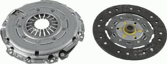 SACHS 3 000 951 387 - Комплект сцепления autospares.lv