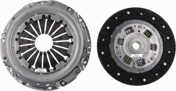 SACHS 3000 951 332 - Комплект сцепления autospares.lv