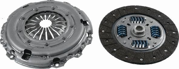 SACHS 3 000 951 370 - Комплект сцепления autospares.lv