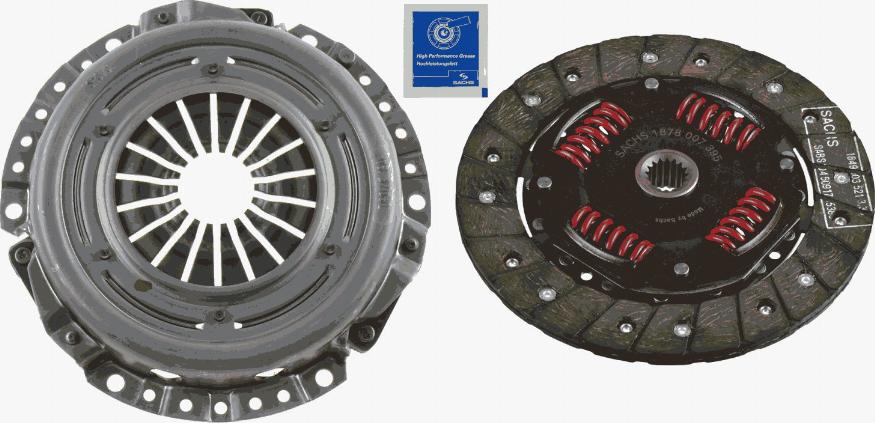 SACHS 3 000 951 294 - Комплект сцепления autospares.lv