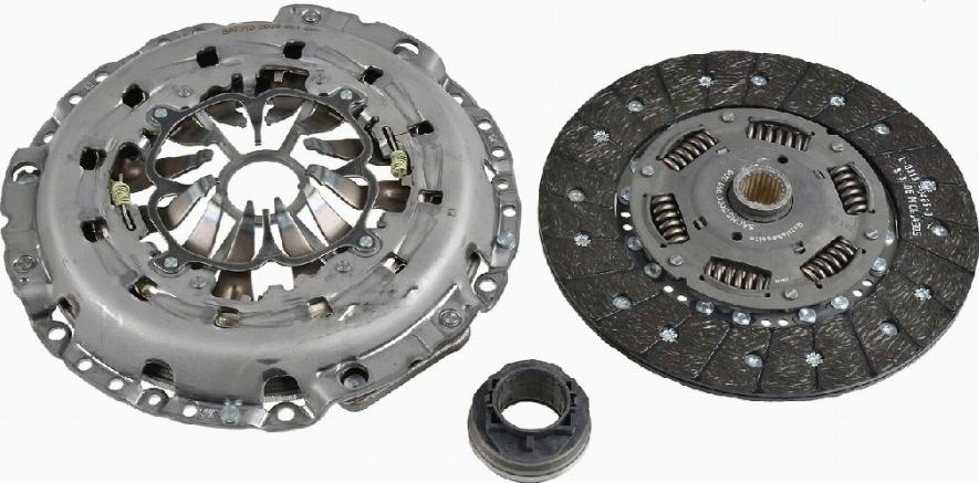 SACHS 3 000 951 206 - Комплект сцепления autospares.lv