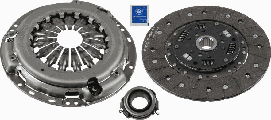 SACHS 3000 951 751 - Комплект сцепления autospares.lv