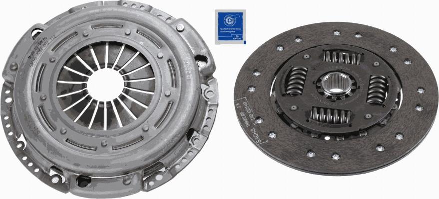 SACHS 3000 970 099 - Комплект сцепления autospares.lv