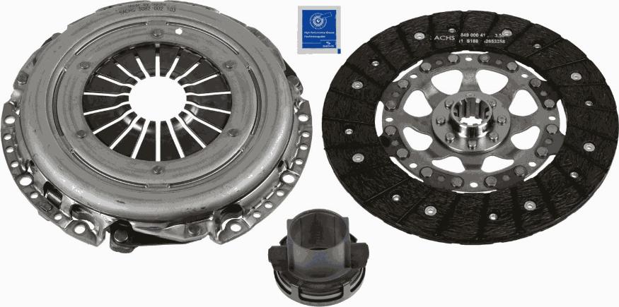 SACHS 3000 970 095 - Комплект сцепления autospares.lv