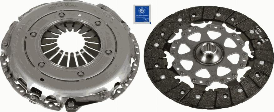 SACHS 3000 970 090 - Комплект сцепления autospares.lv