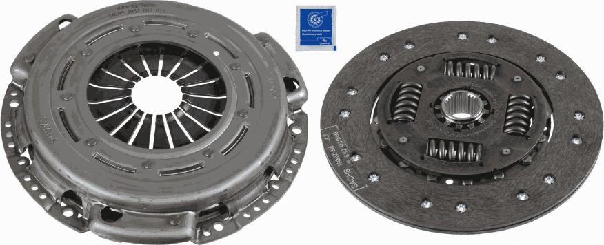 SACHS 3000 970 098 - Комплект сцепления autospares.lv