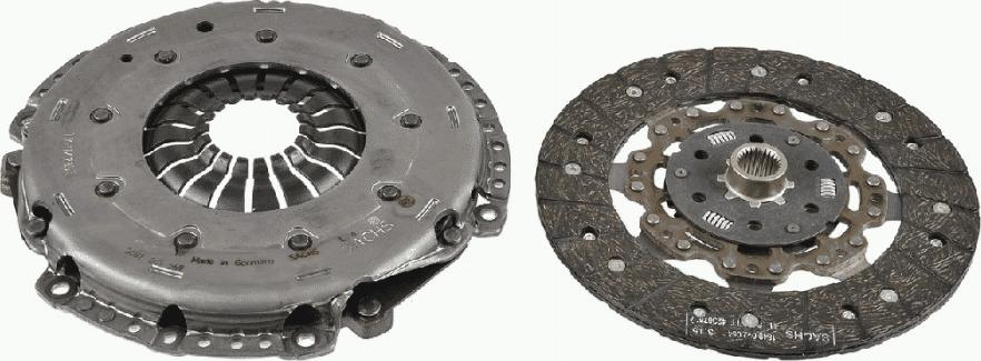 SACHS 3000 970 049 - Комплект сцепления autospares.lv