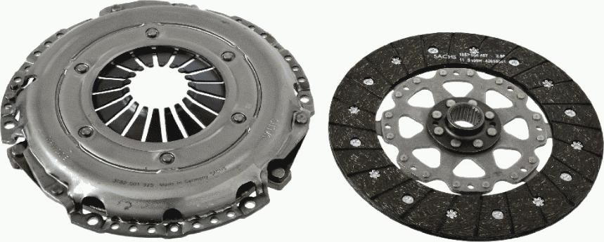 SACHS 3000 970 045 - Комплект сцепления autospares.lv