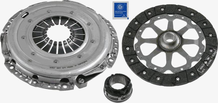 SACHS 3000 970 056 - Комплект сцепления autospares.lv