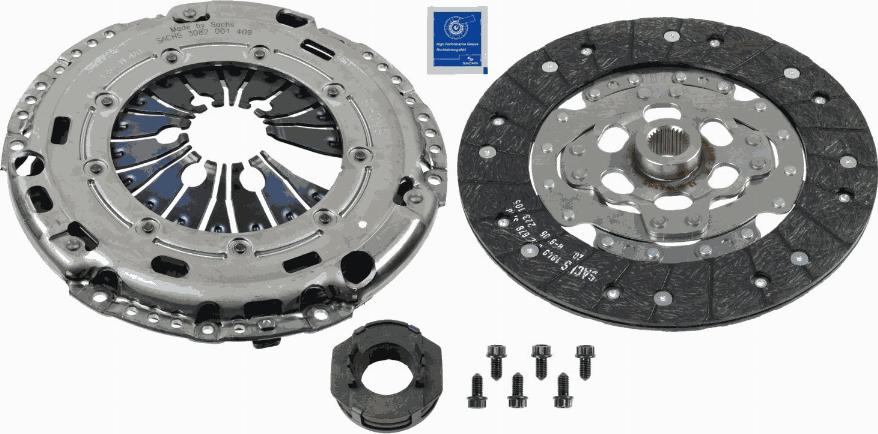 SACHS 3 000 970 036 - Комплект сцепления autospares.lv