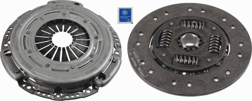 SACHS 3000 970 079 - Комплект сцепления autospares.lv