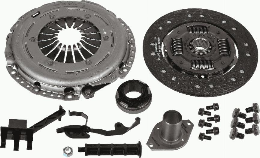 SACHS 3000 970 072 - Комплект сцепления autospares.lv