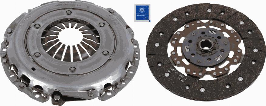 SACHS 3000 970 111 - Комплект сцепления autospares.lv