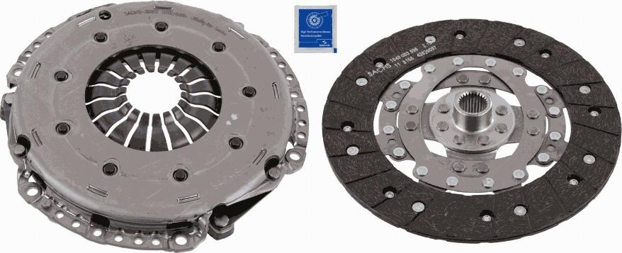 SACHS 3000 970 129 - Комплект сцепления autospares.lv