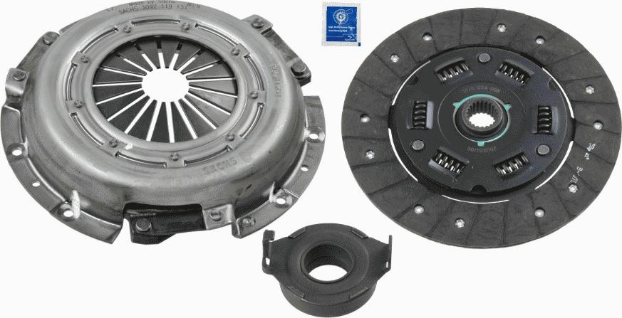 SACHS 3 000 441 001 - Комплект сцепления autospares.lv