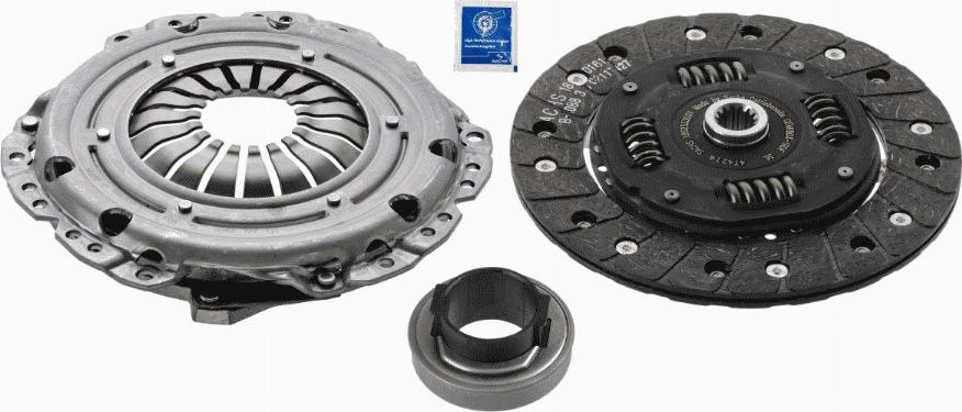 SACHS 3 000 436 001 - Комплект сцепления autospares.lv