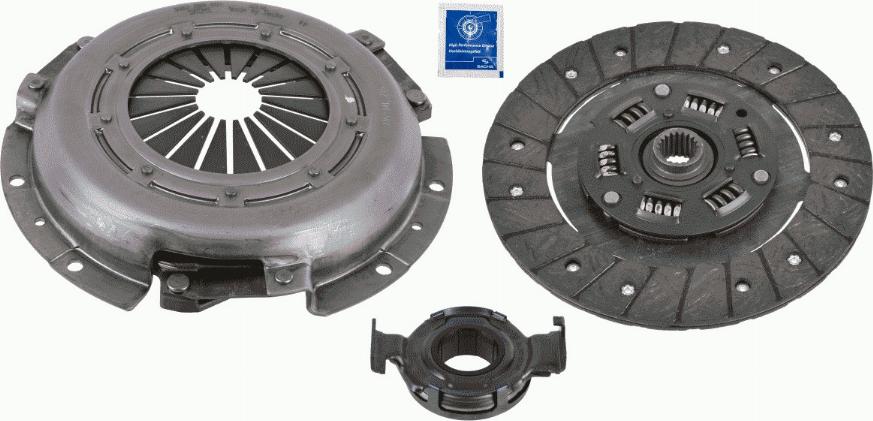 SACHS 3 000 472 001 - Комплект сцепления autospares.lv