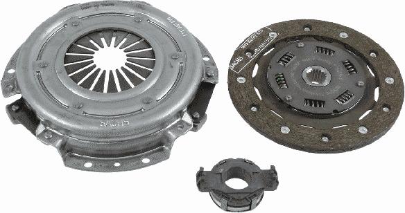 SACHS 3 000 556 101 - Комплект сцепления autospares.lv