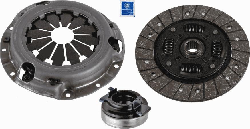 SACHS 3000 558 001 - Комплект сцепления autospares.lv