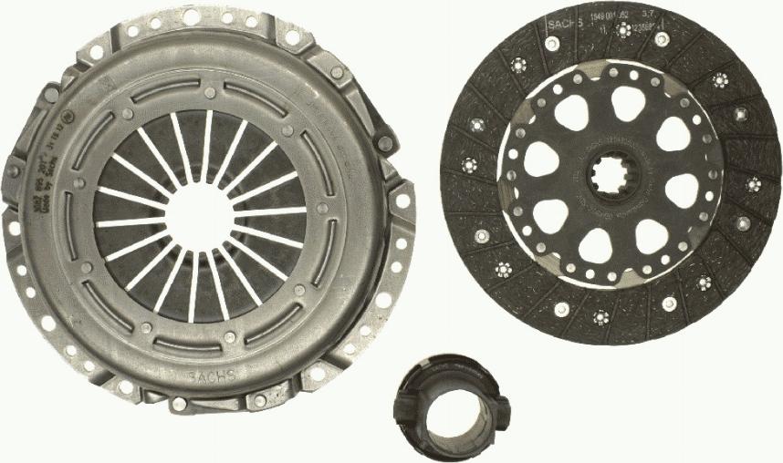 SACHS 3 000 650 001 - Комплект сцепления autospares.lv