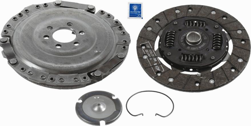 SACHS 3 000 605 001 - Комплект сцепления autospares.lv