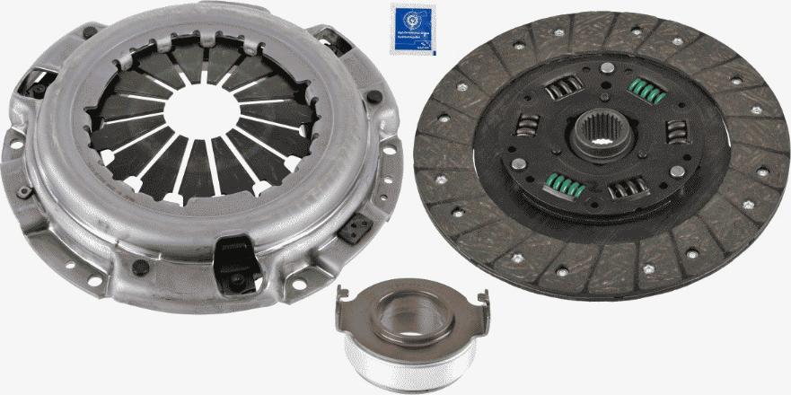 SACHS 3 000 606 001 - Комплект сцепления autospares.lv