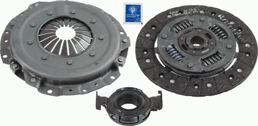 SACHS 3 000 631 001 - Комплект сцепления autospares.lv