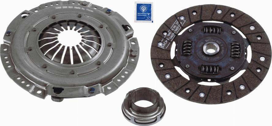 SACHS 3 000 638 001 - Комплект сцепления autospares.lv