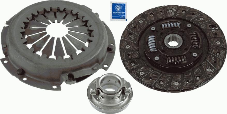 SACHS 3 000 199 001 - Комплект сцепления autospares.lv