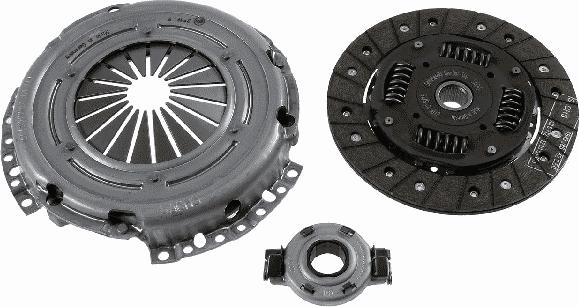 SACHS 3 000 158 001 - Комплект сцепления autospares.lv