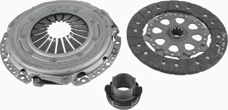 SACHS 3 000 133 002 - Комплект сцепления autospares.lv