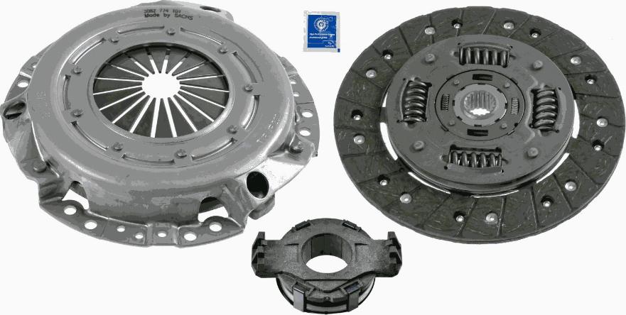 SACHS 3000 844 201 - Комплект сцепления autospares.lv