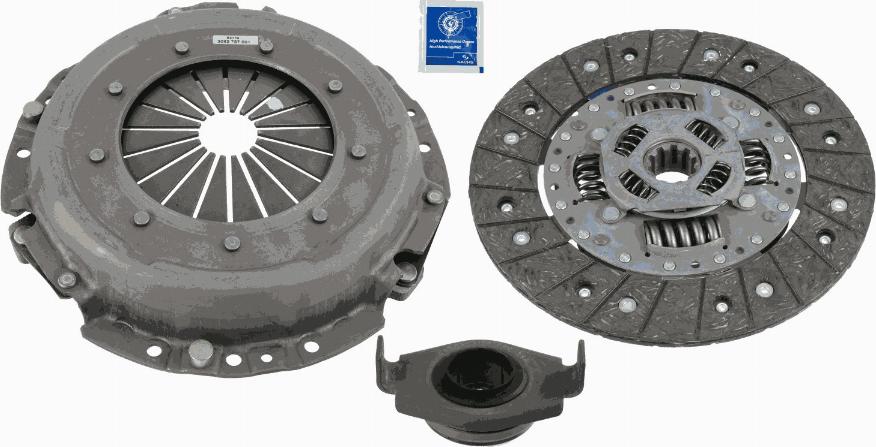 SACHS 3000 840 101 - Комплект сцепления autospares.lv