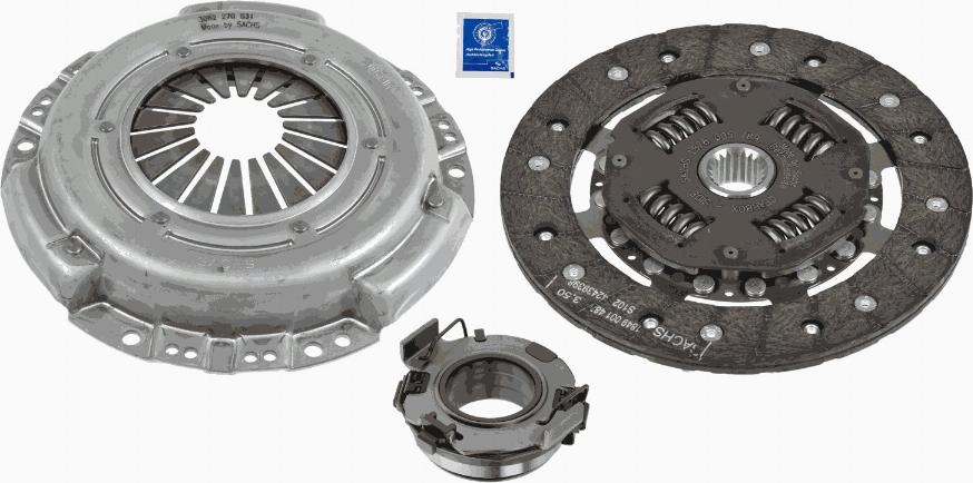 SACHS 3000 843 501 - Комплект сцепления autospares.lv