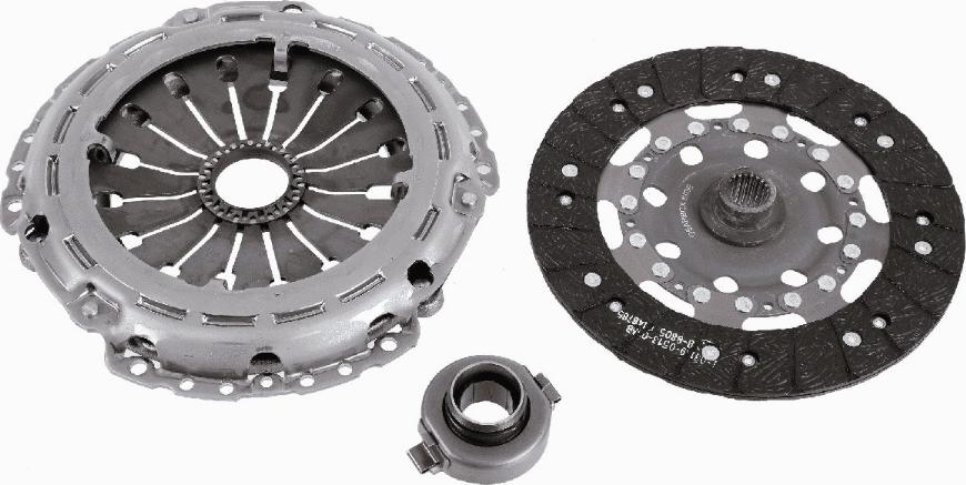 SACHS 3 000 859 301 - Комплект сцепления autospares.lv