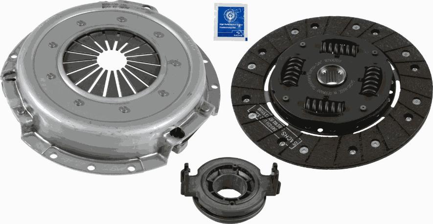 SACHS 3 000 855 801 - Комплект сцепления autospares.lv