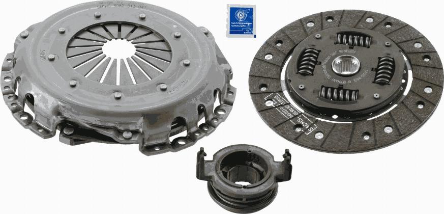 SACHS 3 000 855 201 - Комплект сцепления autospares.lv