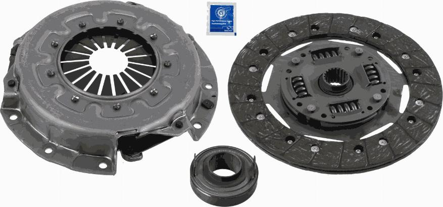 SACHS 3000 851 801 - Комплект сцепления autospares.lv