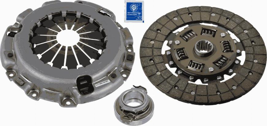 SACHS 3 000 853 401 - Комплект сцепления autospares.lv