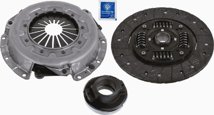 SACHS 3000 857 201 - Комплект сцепления autospares.lv