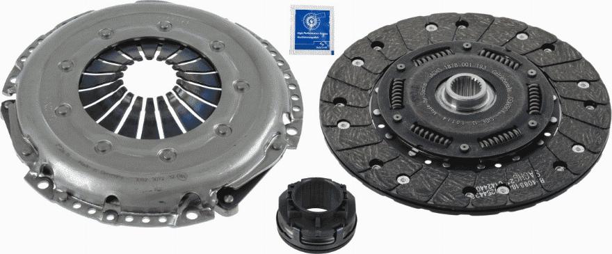 SACHS 3 000 815 001 - Комплект сцепления autospares.lv