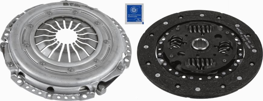 SACHS 3 000 812 131 - Комплект сцепления autospares.lv