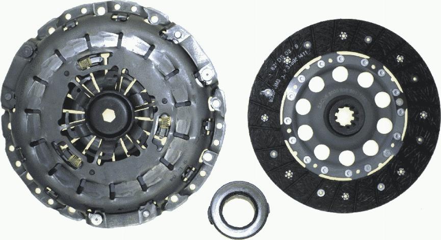 SACHS 3 000 836 601 - Комплект сцепления autospares.lv